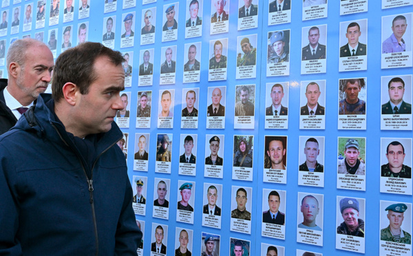 A Kiev, le ministre français des Armées promet d'aider encore l'Ukraine