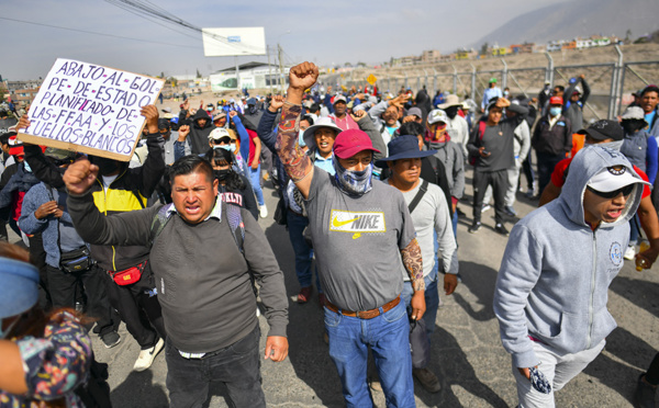 Pérou: reprise des manifestations pour réclamer la démission de la présidente Boluarte
