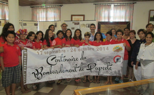 Centenaire du bombardement à la mairie de Pape’ete : Devoir de mémoire