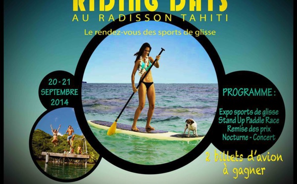 Le Riding Days au Radisson Tahiti: Le rendez-vous des sports de glisse!