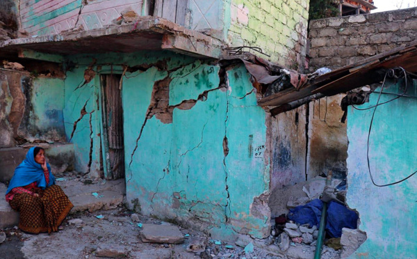 Evacuations dans le nord de l'Inde où les maisons se fissurent et s'affaissent