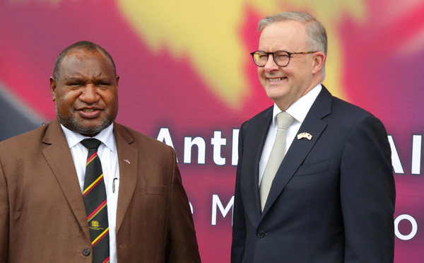 Asie-Pacifique: l'Australie appelle à un accord rapide avec la Papouasie pour barrer la Chine