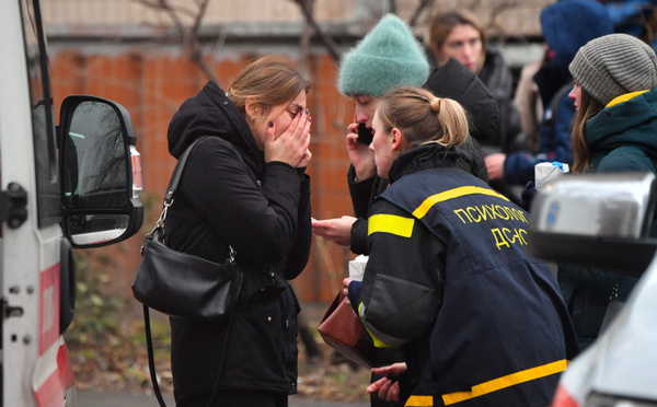 Ukraine: l'hélicoptère du ministre de l'Intérieur s'écrase, 14 morts