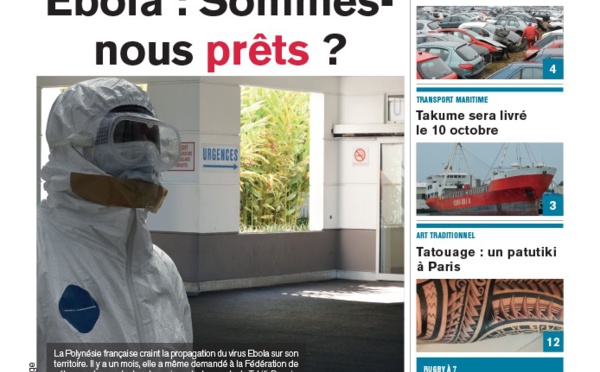 TAHITI INFOS N°268 du 3 octobre 2014