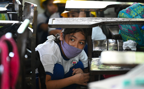 Un séisme de magnitude 6 secoue le sud des Philippines