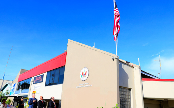 Iles Salomon: réouverture de l'ambassade américaine sur fond de rivalité avec la Chine