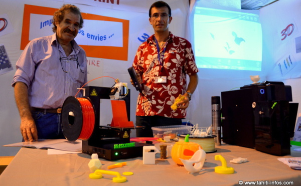 Les imprimantes 3D débarquent à Tahiti