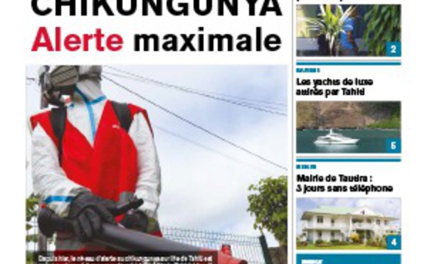 TAHITI INFOS N°277 du 16 octobre 2014