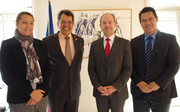 Rencontre avec le président de la Commission des lois : Edouard Fritch aborde le CGCT et le statut de la PF