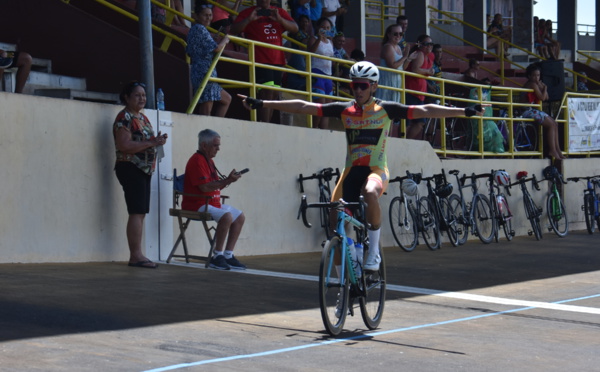 Kahiri Endeler survole la Cyclo Malmezac