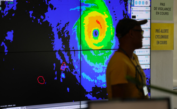 L'île Maurice en alerte à l'approche d'un cyclone