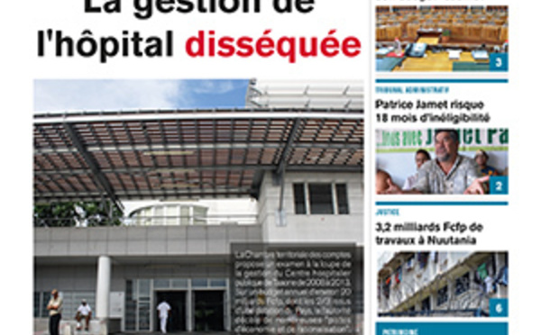 TAHITI INFOS N°279 du 20 octobre 2014