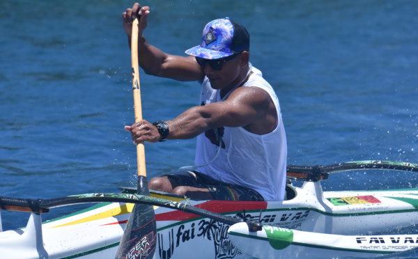 Tutearii Hoatua s'offre la Taaroa Race