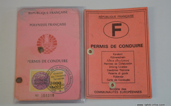 Les permis de conduire français et polynésiens ont la même valeur