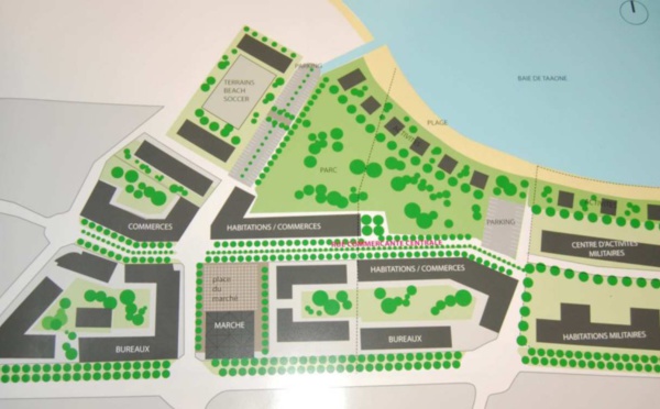 La plaine de Taaone redessinée par le maire de Pirae 