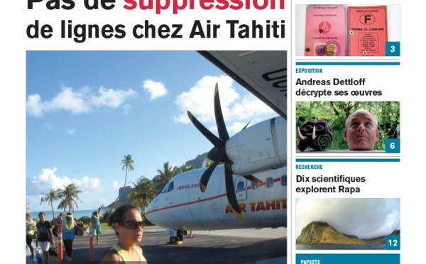 TAHITI INFOS N°284 du 27 octobre 2014