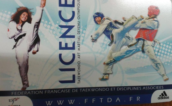 Taekwondo: la championne tahitienne Anne-Caroline Graffe sur les cartes de licence de la FFT