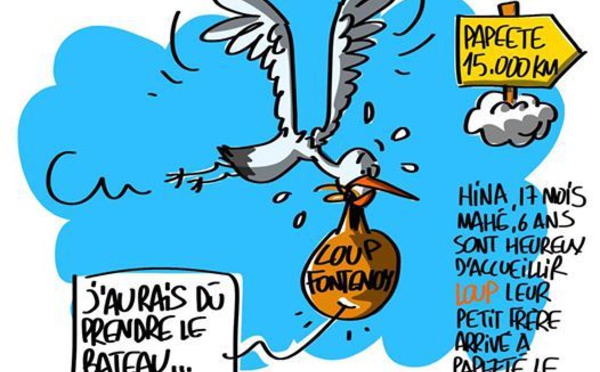 Maud Fontenoy a accouché d'un petit Loup