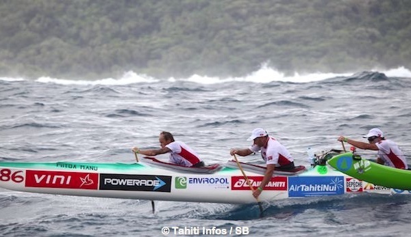 Hawaiki Nui Va’a : le ‘duel’ franco-français a tourné à l’avantage du club Basque !