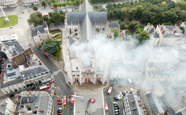 L'incendiaire de la cathédrale de Nantes condamné à 4 ans de prison ferme