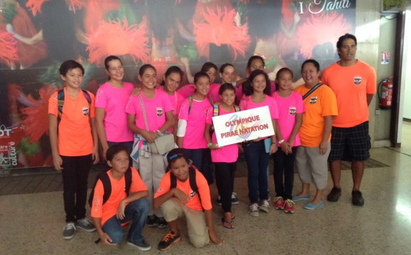 Natation: l'Olympique de Pirae à la conquête des Championnats Juniors d'Auckland