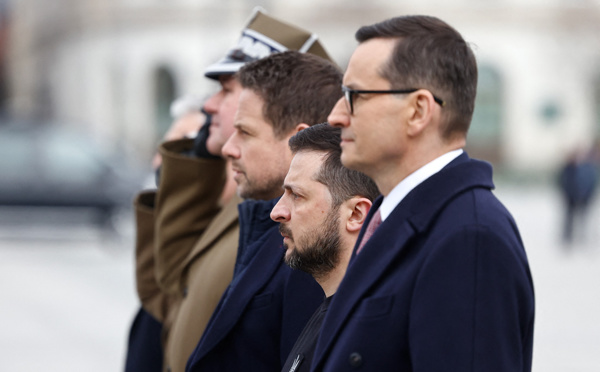 La Pologne assure Zelensky du soutien à la candidature ukrainienne à l'Otan