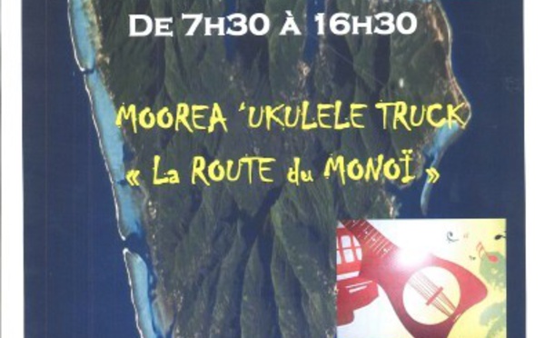 Moorea "Ukulele Truck" Route du Monoï