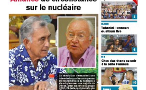 TAHITI INFOS N°307 du 28 novembre 2014 et supplément numérique