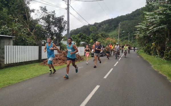 La Team Vanira s'offre les Foulées de Raiatea