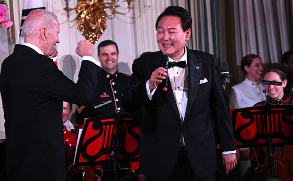 Biden et Yoon avertissent Pyongyang contre toute attaque nucléaire