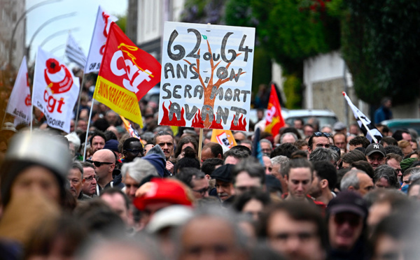 Un 1er mai "combatif" contre la réforme des retraites, mais pas de raz-de-marée