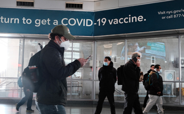 Covid-19: fin de la vaccination obligatoire pour entrer aux Etats-Unis après le 11 mai