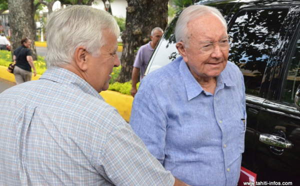 Gaston Flosse et sa compagne mis en examen dans l’affaire de la vaisselle