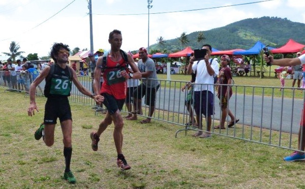 Course à pied - Raid Litchis 2014 à Tubuai : Jean Marc Carcy et Ludovic Taisne s’imposent.