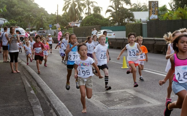 Course à pied - Bylie Kids &amp; Vaimato Run : Loic Mevel s'impose devant Winsy Tama.