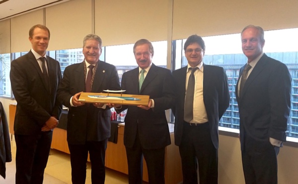 Mission de Jean-Christophe Bouissou aux Etats-Unis : rencontre avec le PDG d’Air Lease Corporation