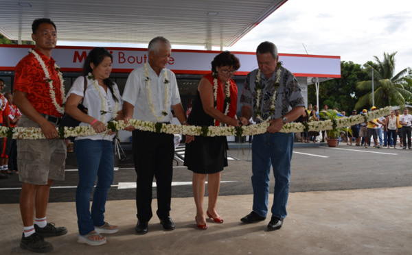 La station Pacific inaugurée à Punavai plaine
