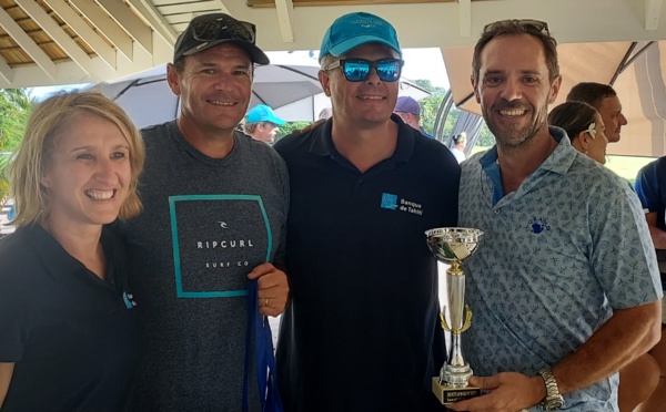 Le duo Cazaux-Roignant s'offre l'Infinite Cup sur les greens de Atimaono