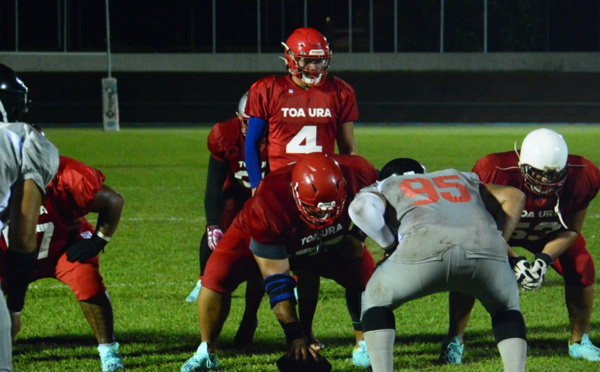 Football américain : Les Toa Ura dominent les Cagous