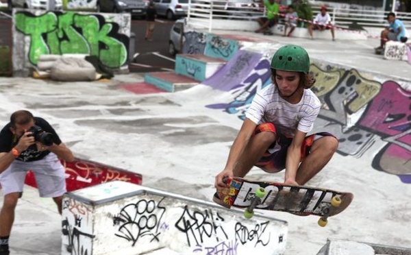 Skate – Une compétition pour le fun : C’est Irvin Yazot, le plus jeune, qui s’impose.