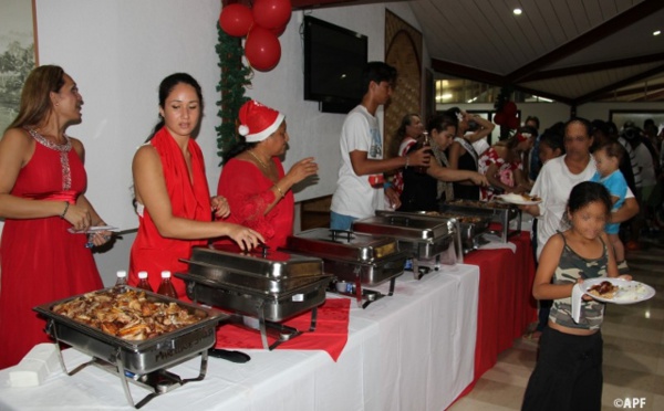 Un repas de Noël pour les SDF