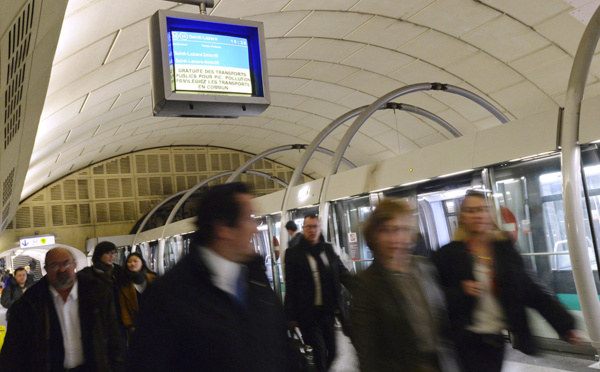 Une nouvelle étude s'inquiète de la pollution de l'air dans le métro parisien