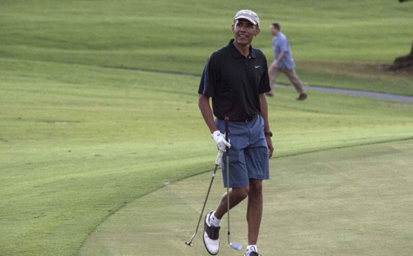 Hawaii : une partie de golf d'Obama perturbe un mariage de soldats
