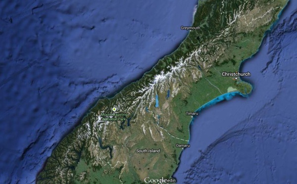 Nouvelle-Zélande: un Australien et deux Allemands probablement morts en montagne