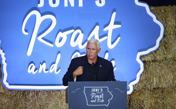 L'ancien vice-président Mike Pence a déposé sa candidature à la Maison Blanche