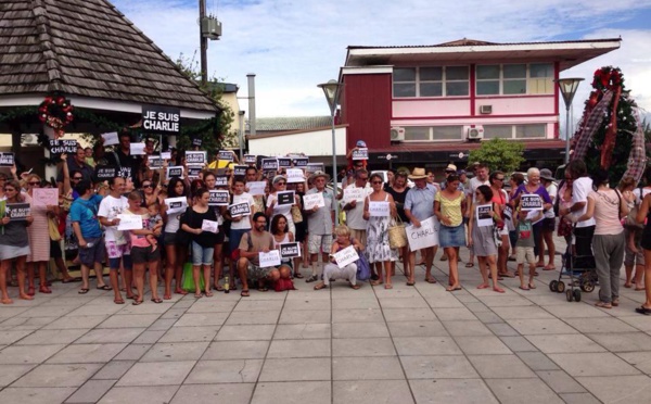 Attentat contre Charlie Hebdo : la Polynésie mobilisée