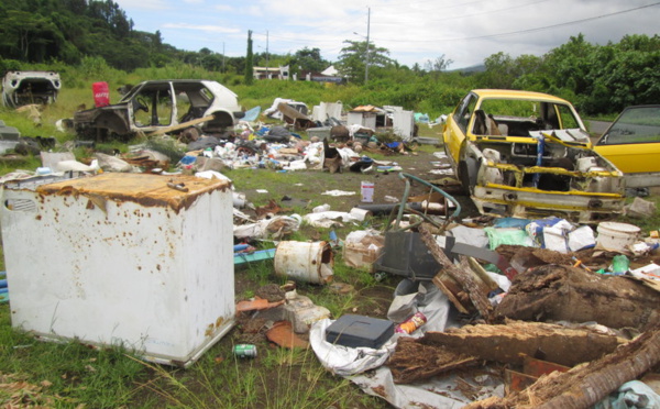 La beauté de Phaéton gâchée par un dépotoir sauvage