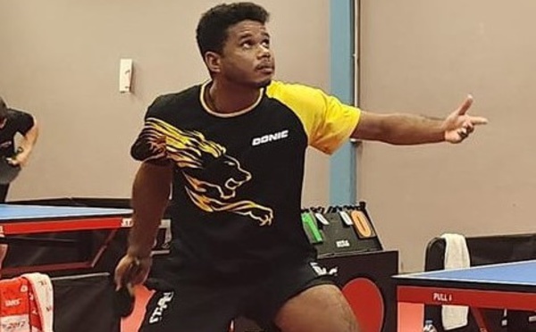 Tennis de table : Océan Belrose et Kelley Tehahetua conservent leurs titres