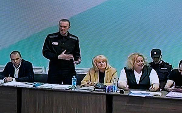 Russie: procès à huis clos pour Navalny, qui risque une lourde peine