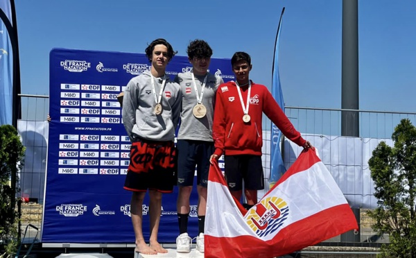 Enoa Vial décroche le bronze en Eau Libre aux Championnats de France